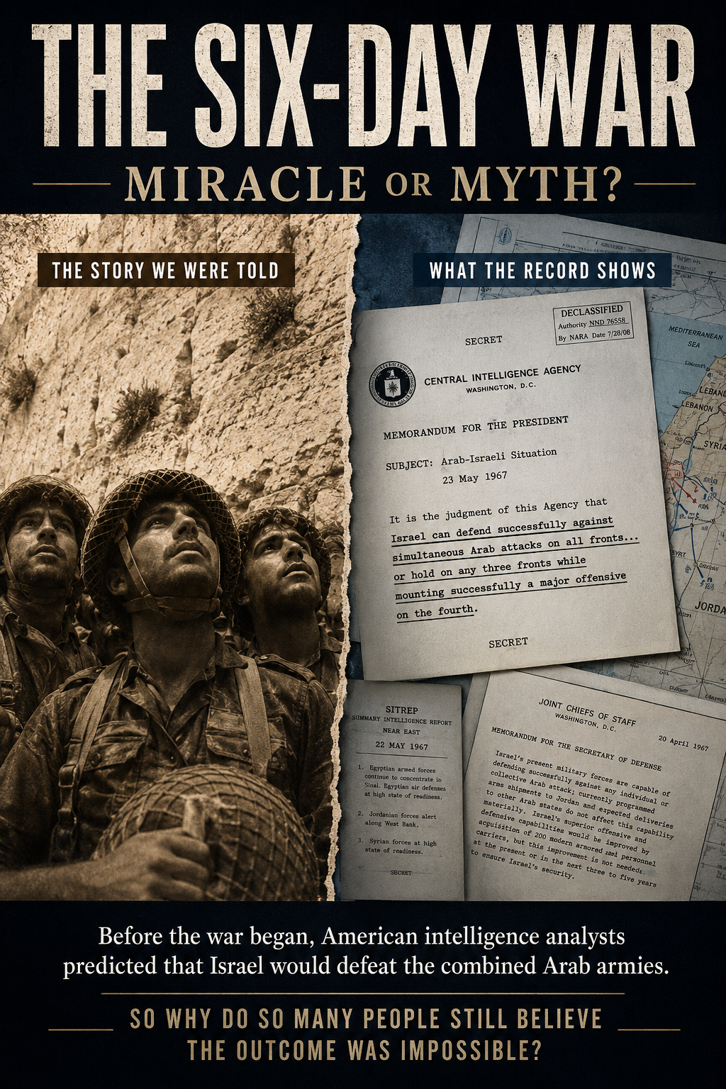 Fifty-Nine Years Later: Was the Six-Day War Really a Miracle? Fifty-Nine Years Later: Was the Six-Day War Really a Miracle?