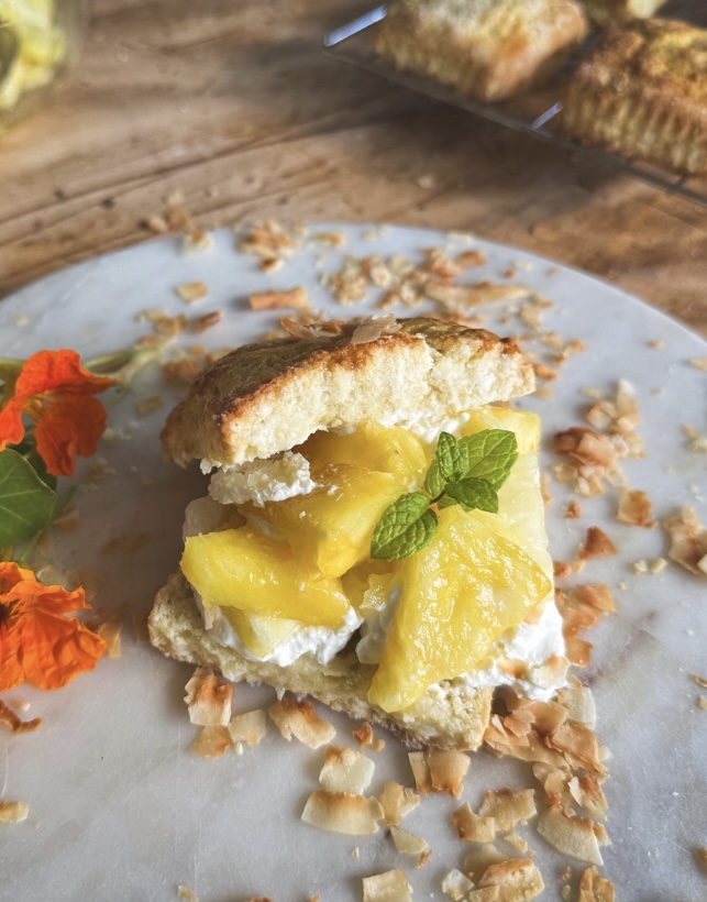 Gluten-Free Coconut Pineapple Shortcakes Gluten-Free Coconut Pineapple Shortcakes
