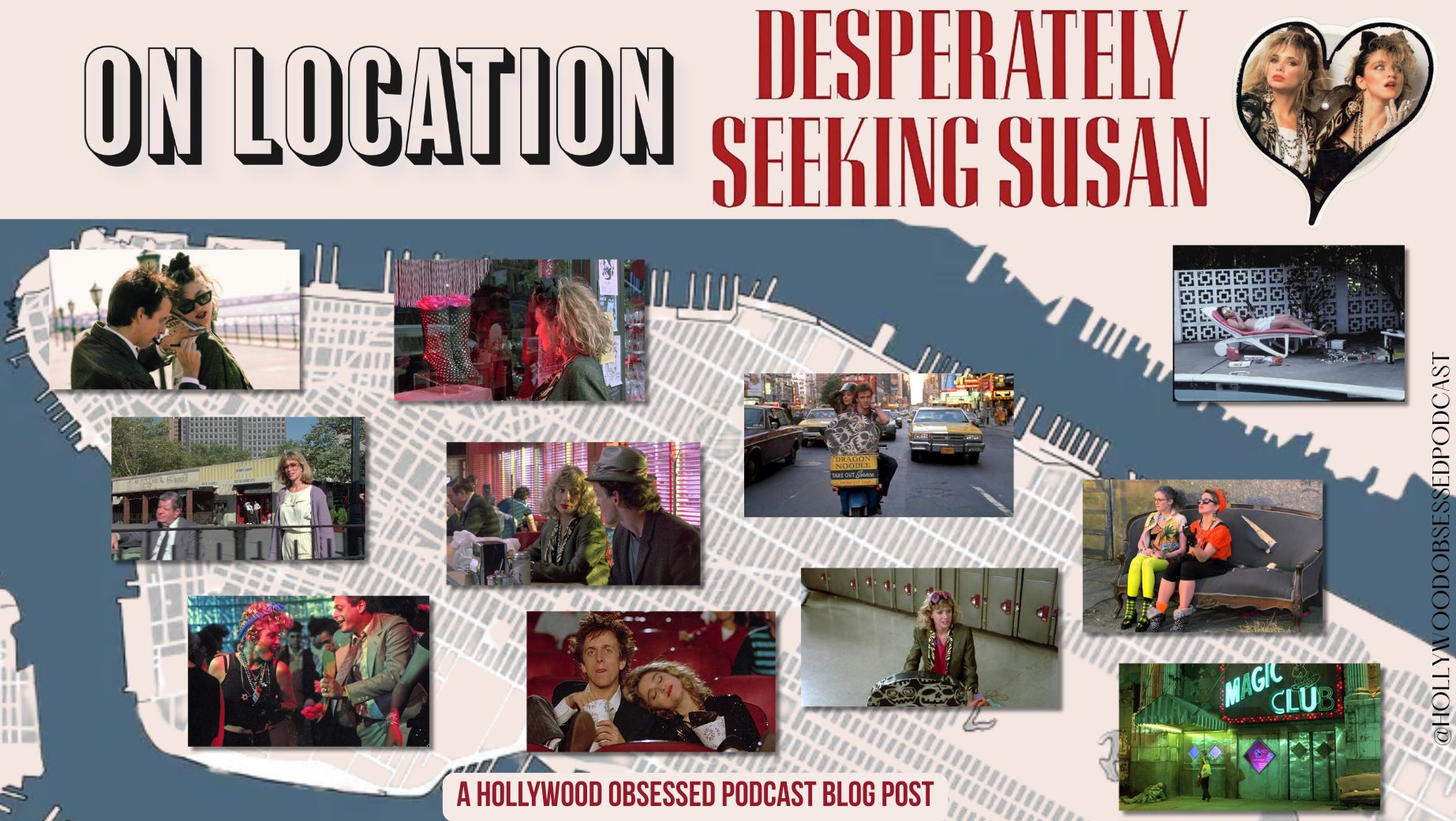 ON LOCATION: Where “Desperately Seeking Susan” Was Filmed