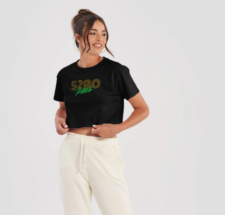 The 5280 Pitch Crop Tee