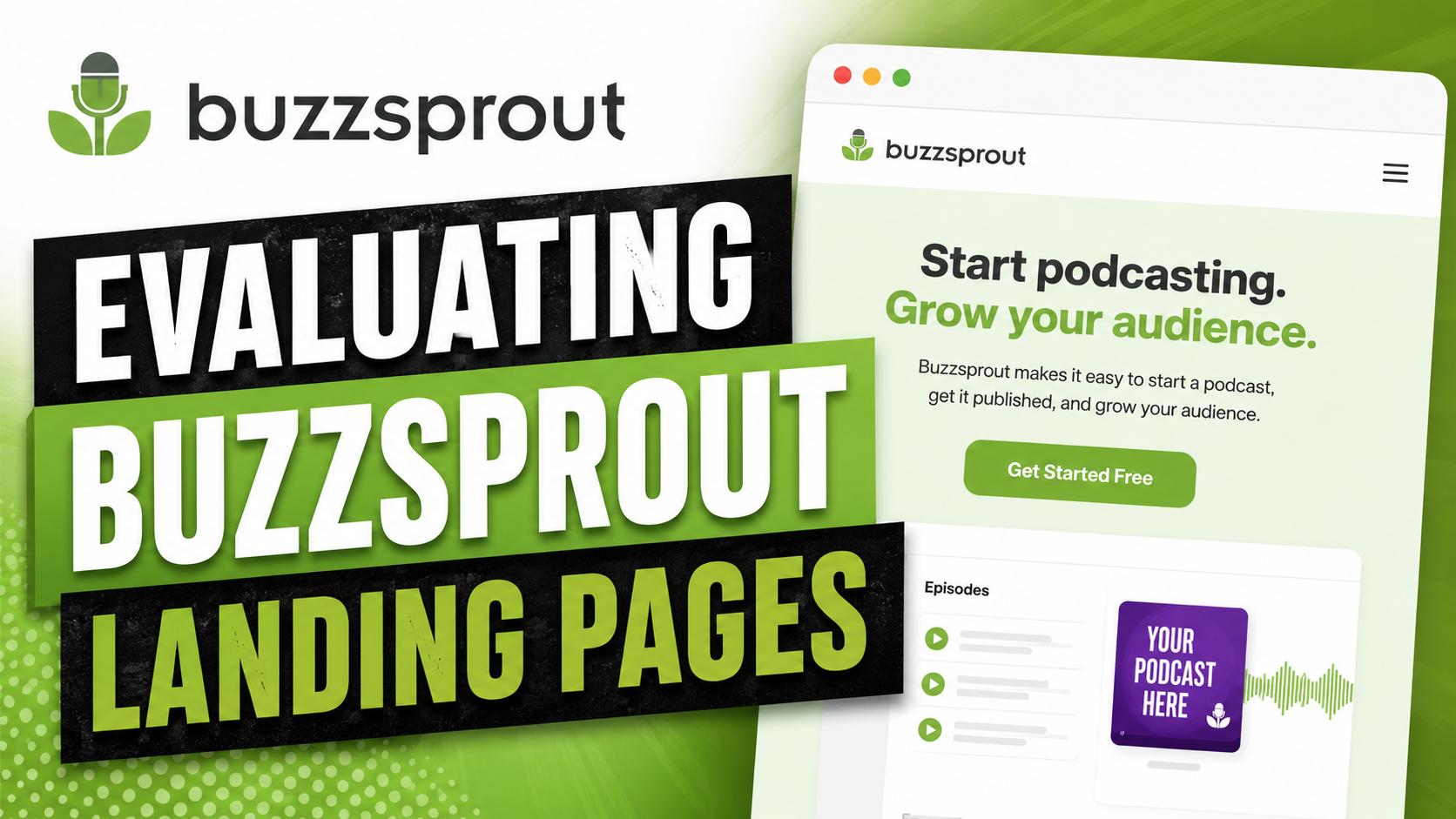 Buzzsprout Podcast Websites: An Honest Review of the SEO, Design, and Customization