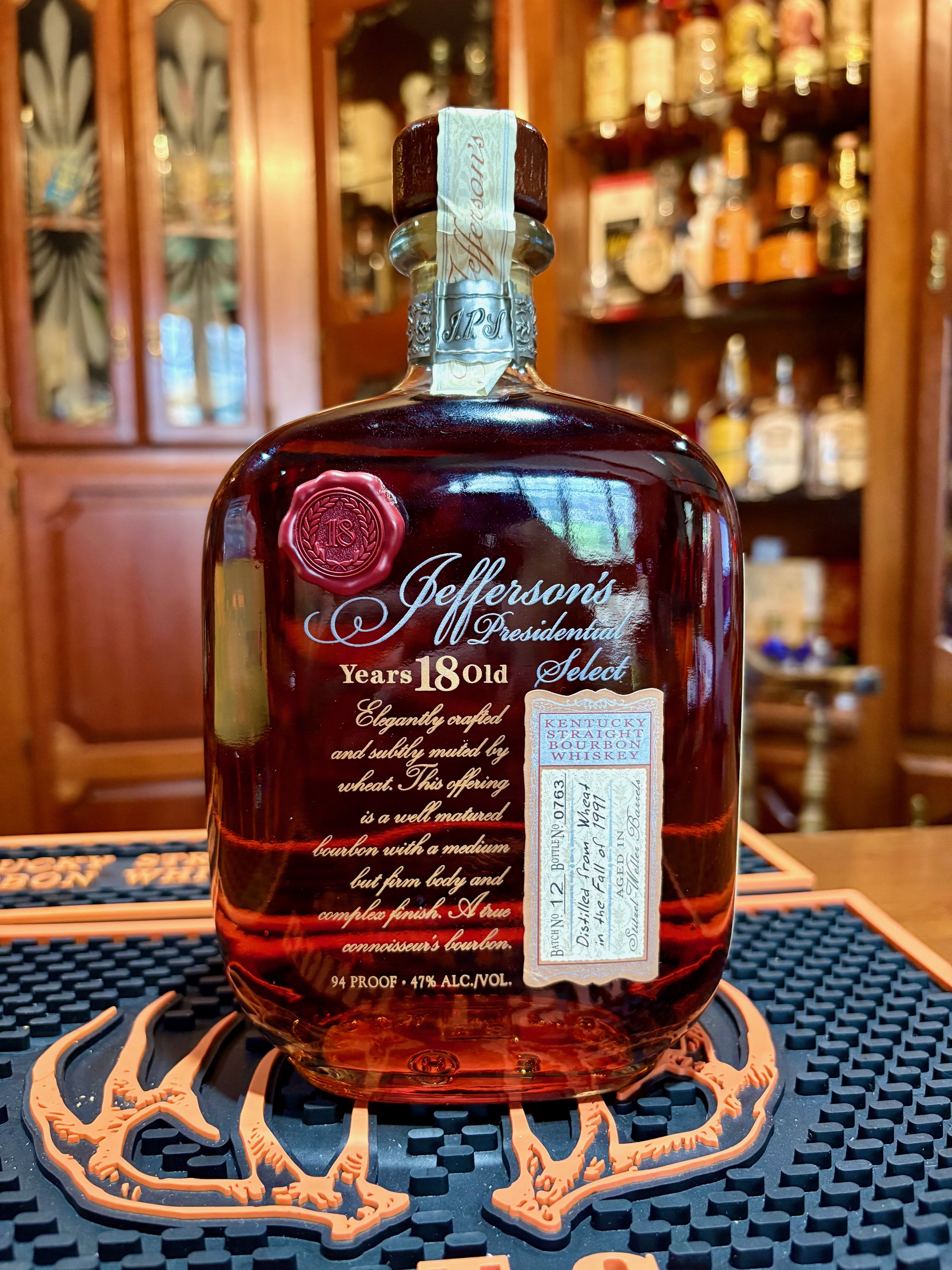 Uncorking the Jefferson's Presidential 18 Year: A Bourbon Review