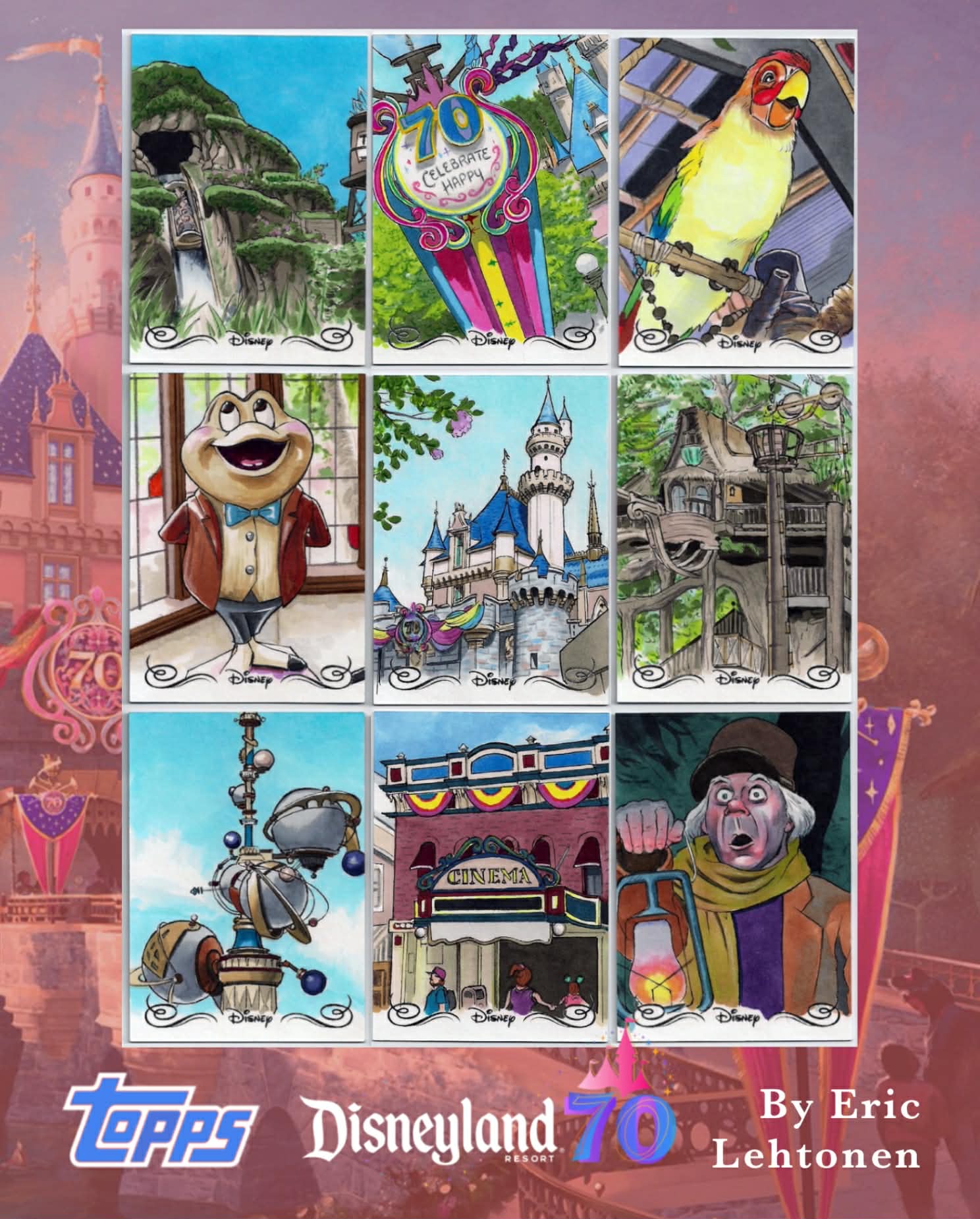 Sketch Artist Eric Lehtonen from Disneyland 70th Anniversary! Sketch Artist Eric Lehtonen from Disneyland 70th Anniversary!