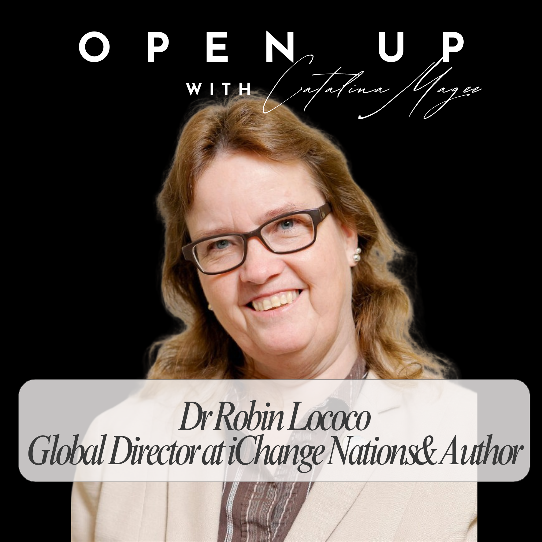 Open Up - Guest: Dr Robin Lococo
