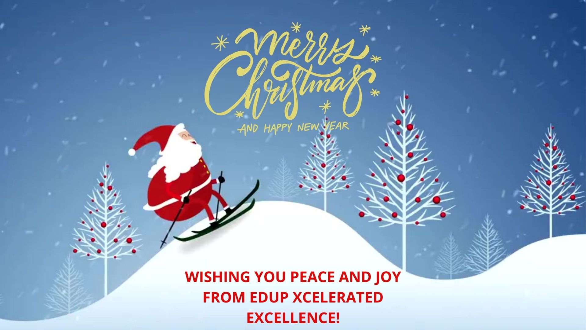 Merry Christmas and Happy Holidays!