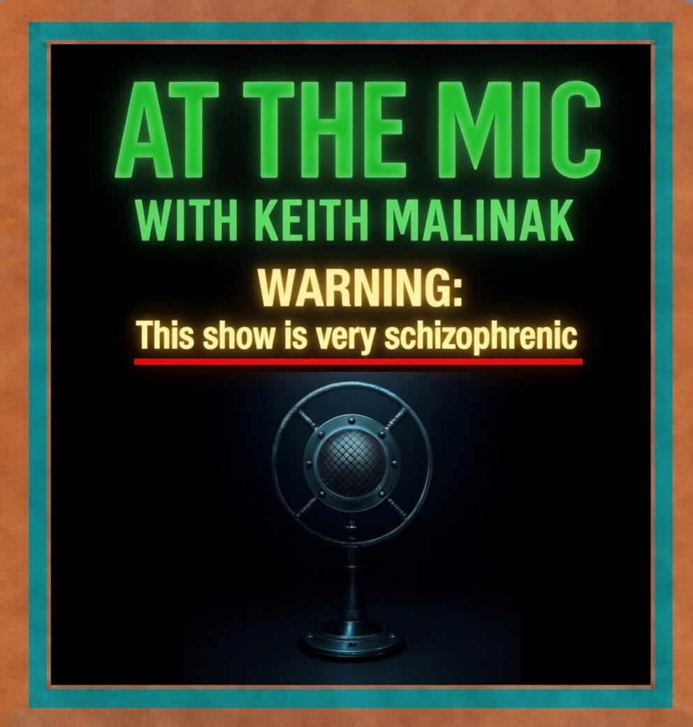 At The Mic (with Keith Malinak) Logo
