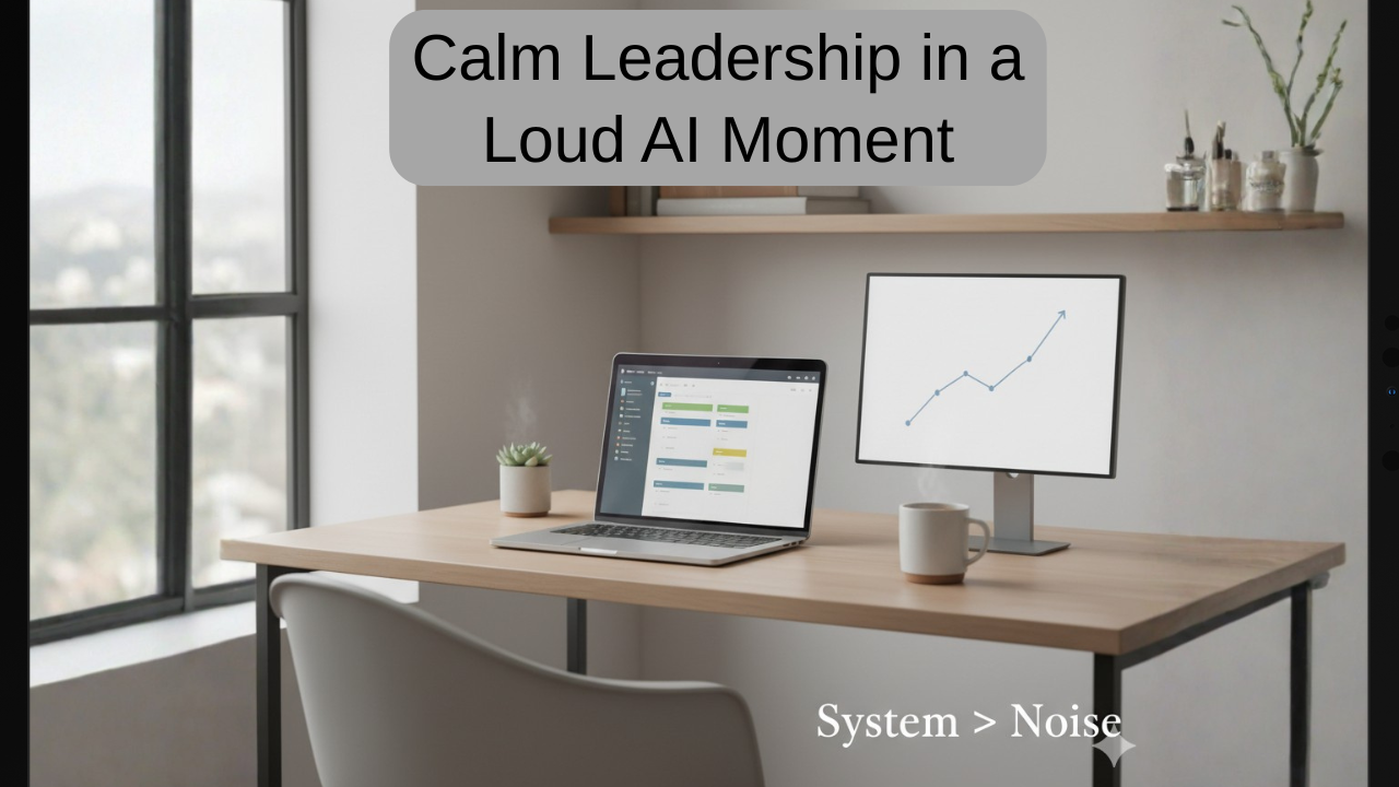 Calm Leadership in a Loud AI Moment