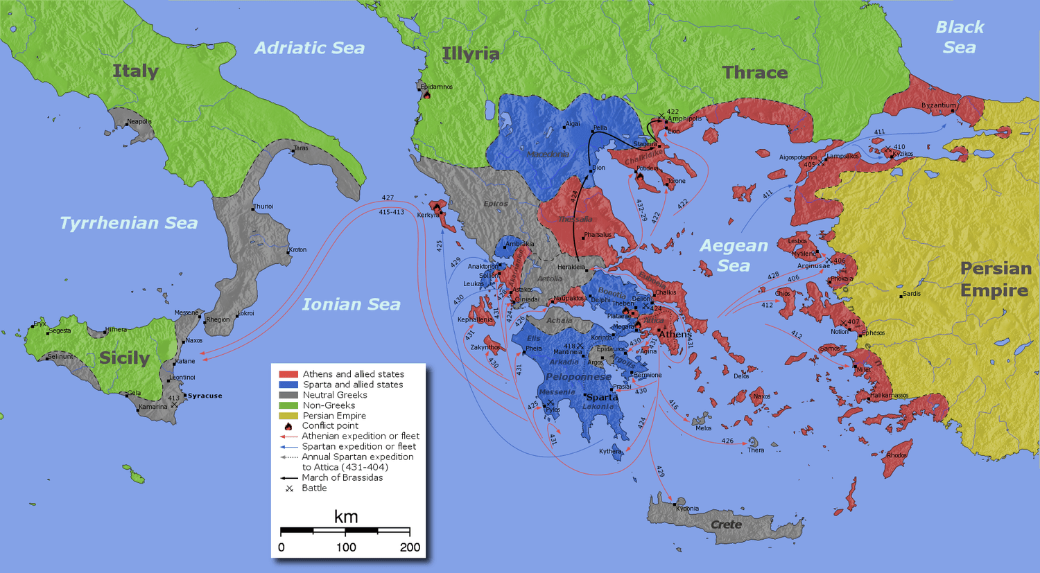 Episode II.20 - The Peloponnesian War I - To the Death of Pericles.