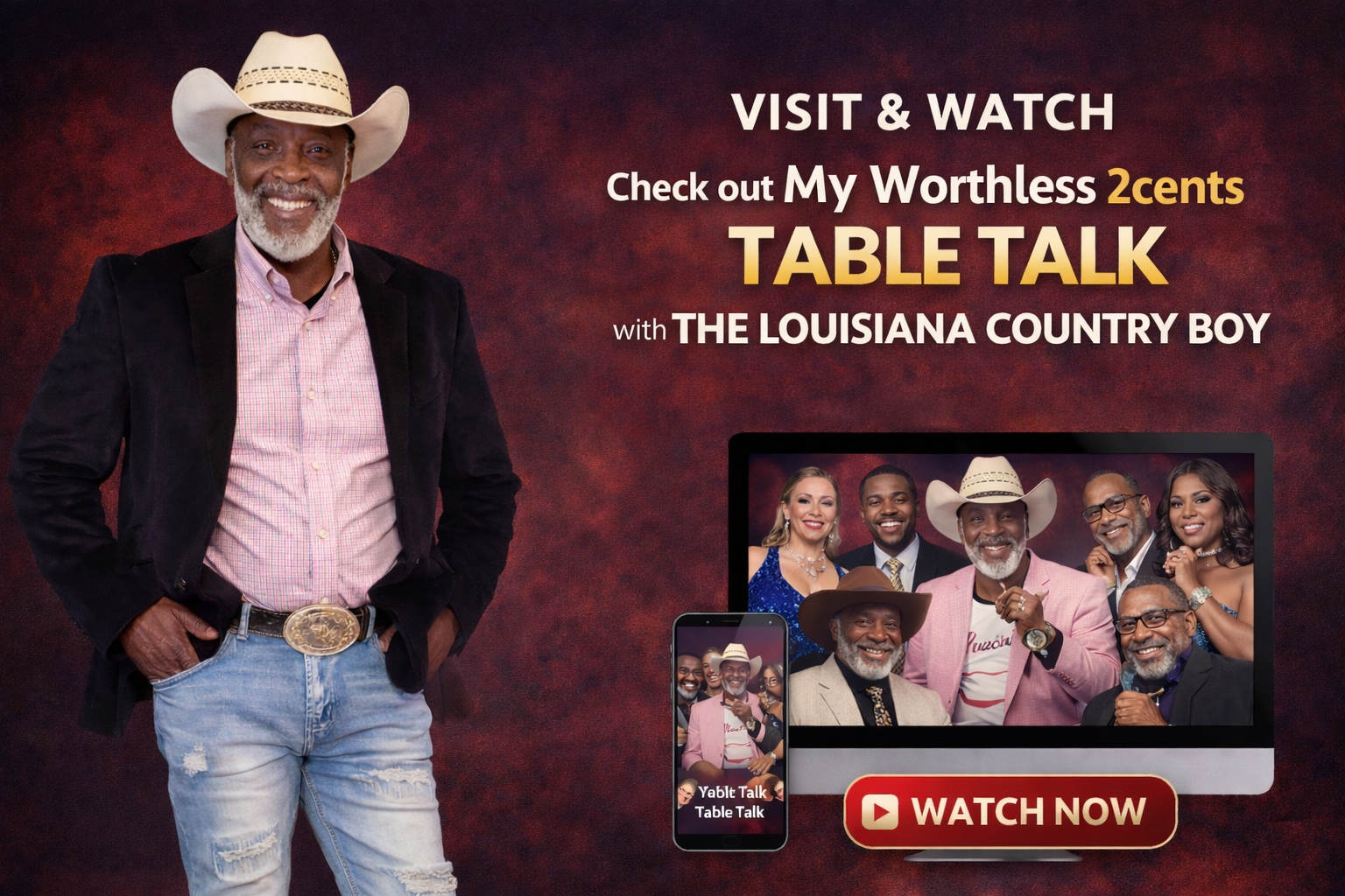 Table Talk with The Louisiana Country Boy