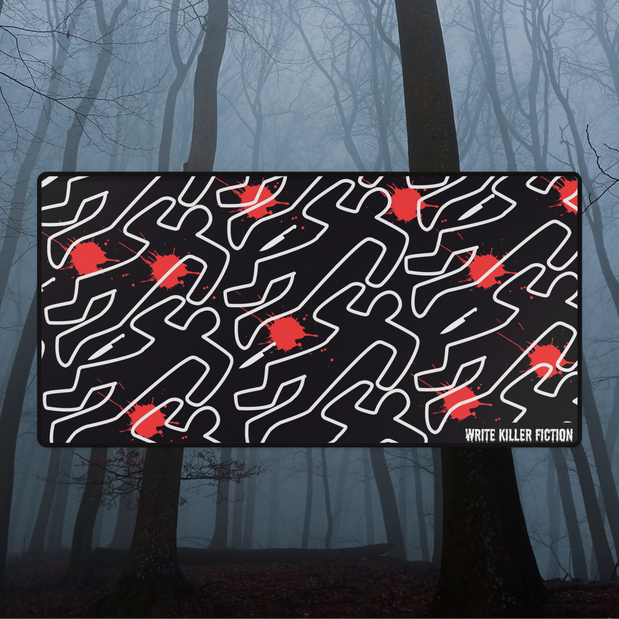 Write Killer Fiction Desk Mat