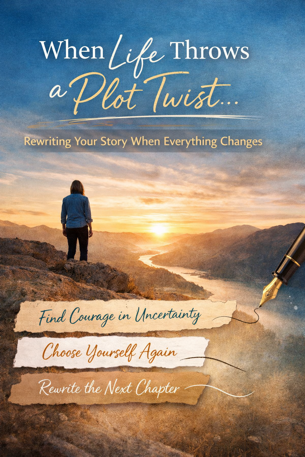 When Life Throws a Plot Twist and You Have to Rewrite the Story