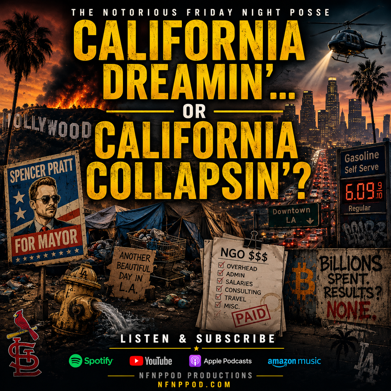 California Dreamin’… or California Collapsin’?