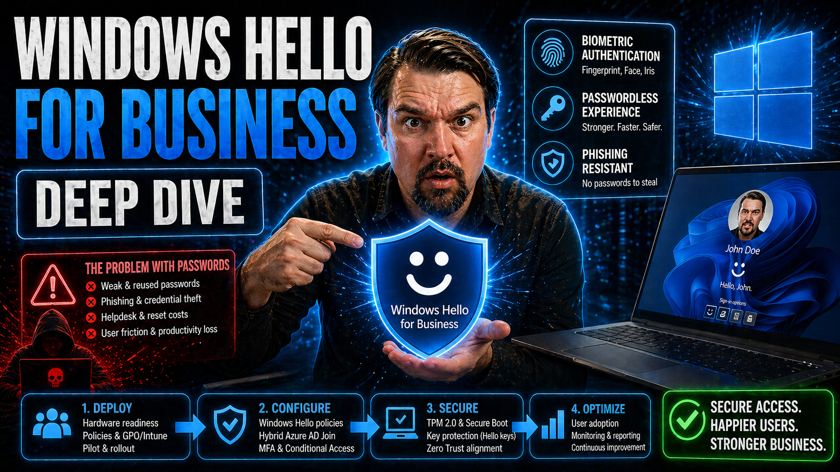 Windows Hello for Business Deep Dive: Trust, Security, and Deployment