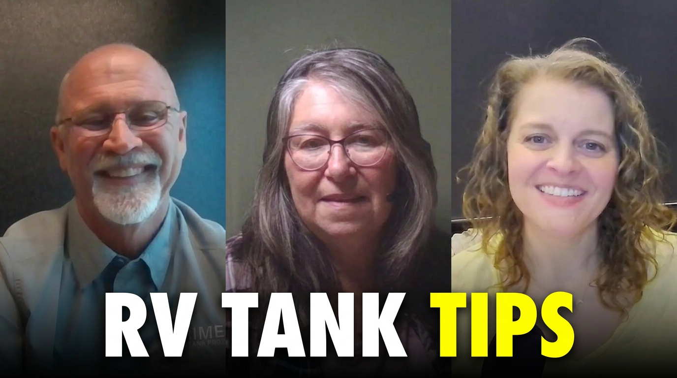 Geysers, Groundhogs & Paper Maché: Black & Gray Tank Care With Tim the Tank Man Geysers, Groundhogs & Paper Maché: Black & Gray Tank Care With Tim the Tank Man