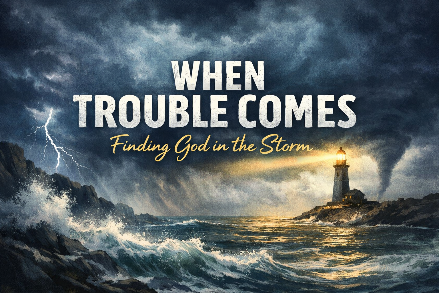 When Trouble Comes: Finding God in the Storm