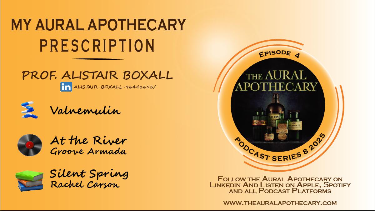 8.4 Professor Alistair Boxall - From Prescription to Pollution: The Unseen Impact of Medicines in Our Waterways