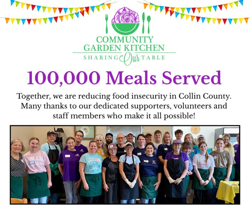 A Milestone of Dignity and Impact — Community Garden Kitchen Serves 100,000 Meals