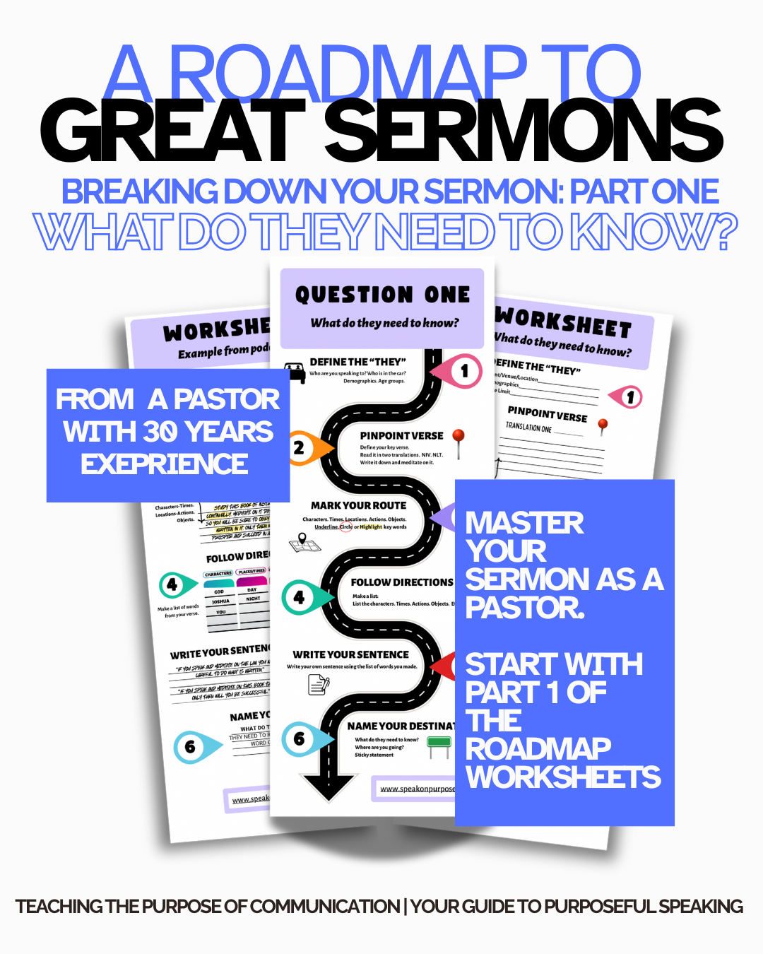 Mastering Sermon Prep with these 5 questions. Part One