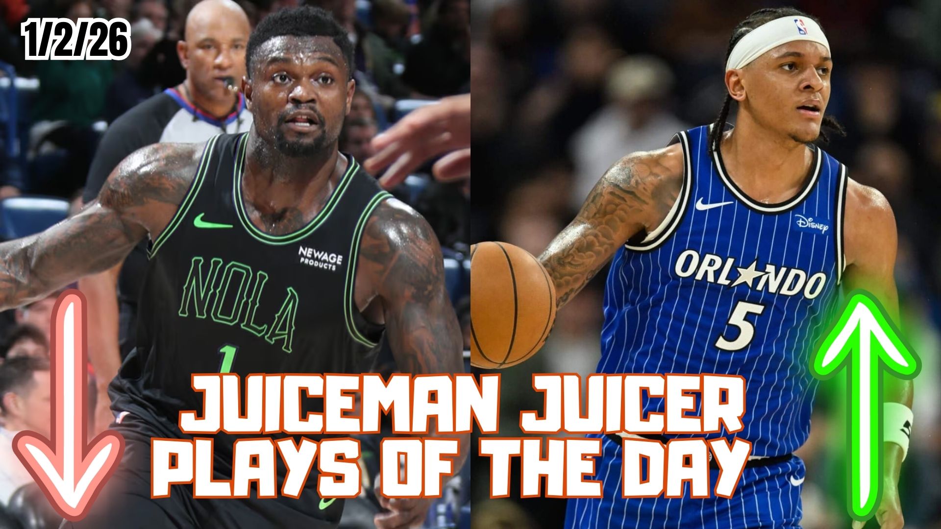Juiceman Juicer Plays of the Day: Zion Williamson & Paolo Banchero
