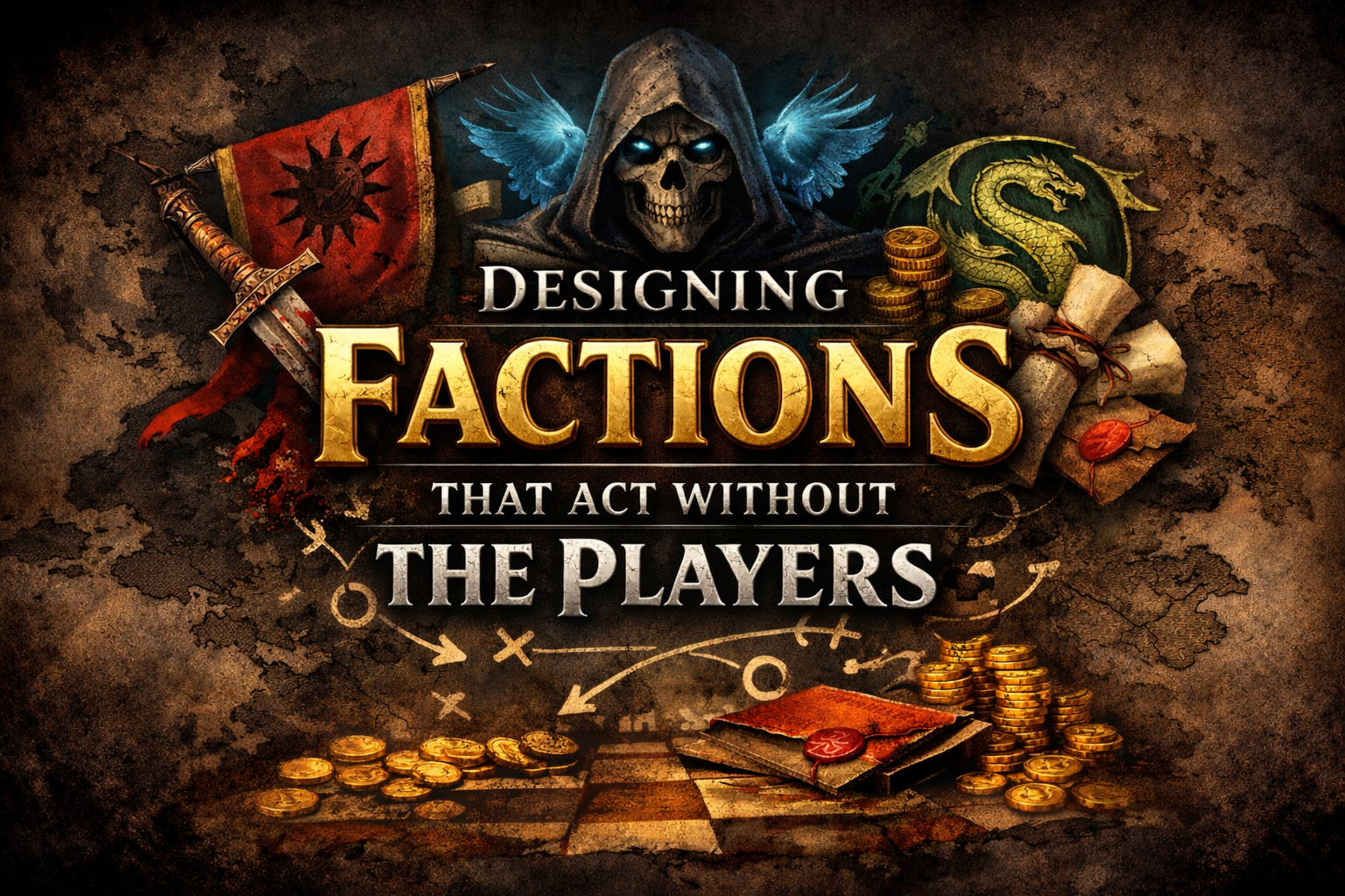 Designing Factions That Act Without the Players