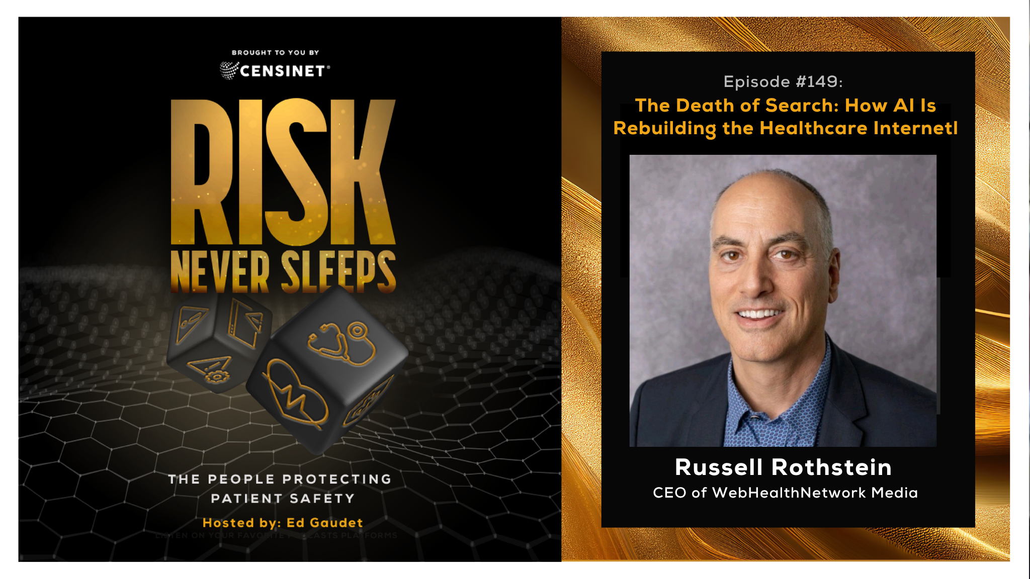Episode #149. The Death of Search: How AI Is Rebuilding the Healthcare Internet, with  Russell Rothstein,  CEO of WebHealthNetwork Media