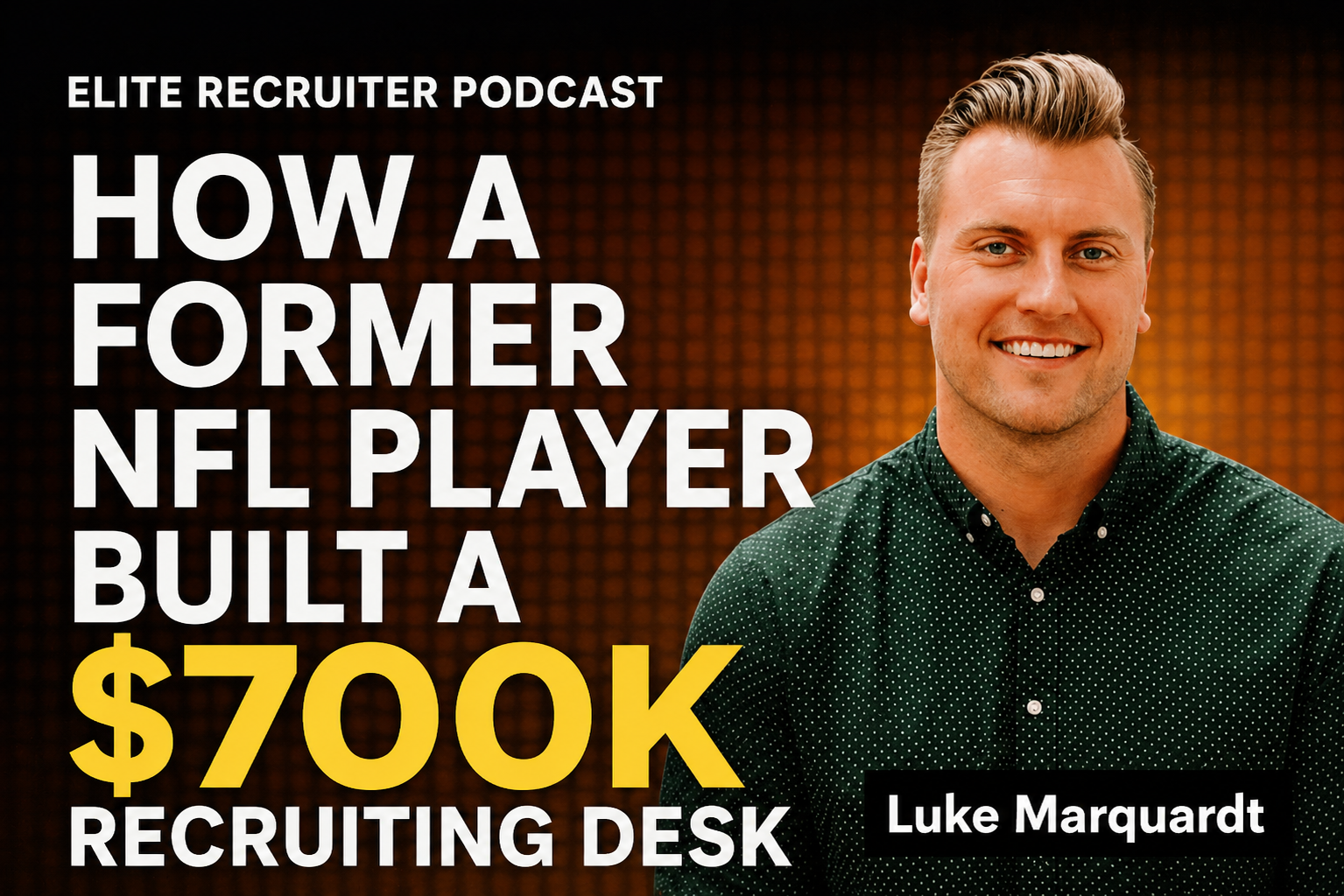 From Field to Desk: How a Former NFL Player Found Success in Recruiting