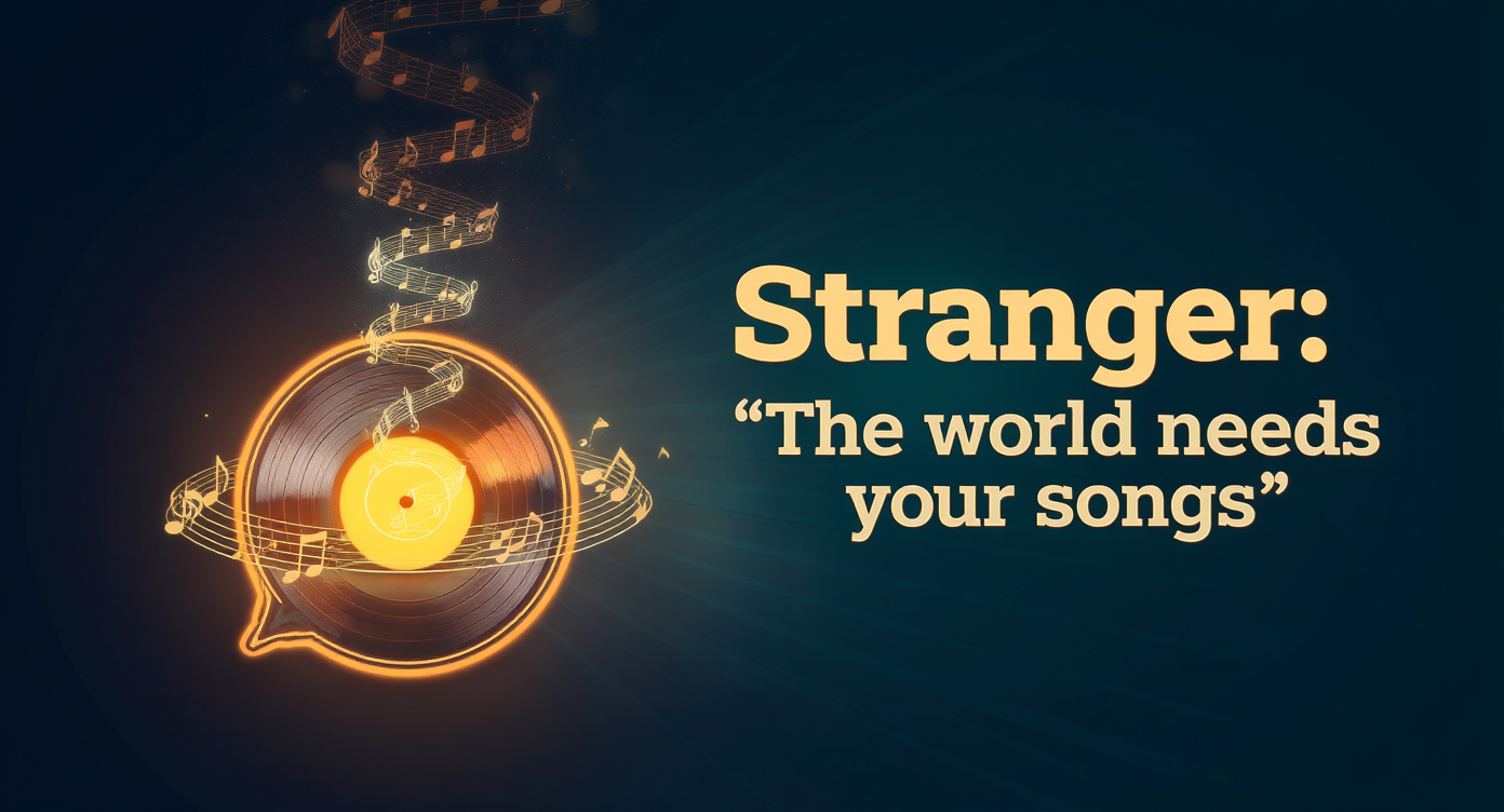 The Stranger Who Told Andrew Mitch the World Needed His Songs