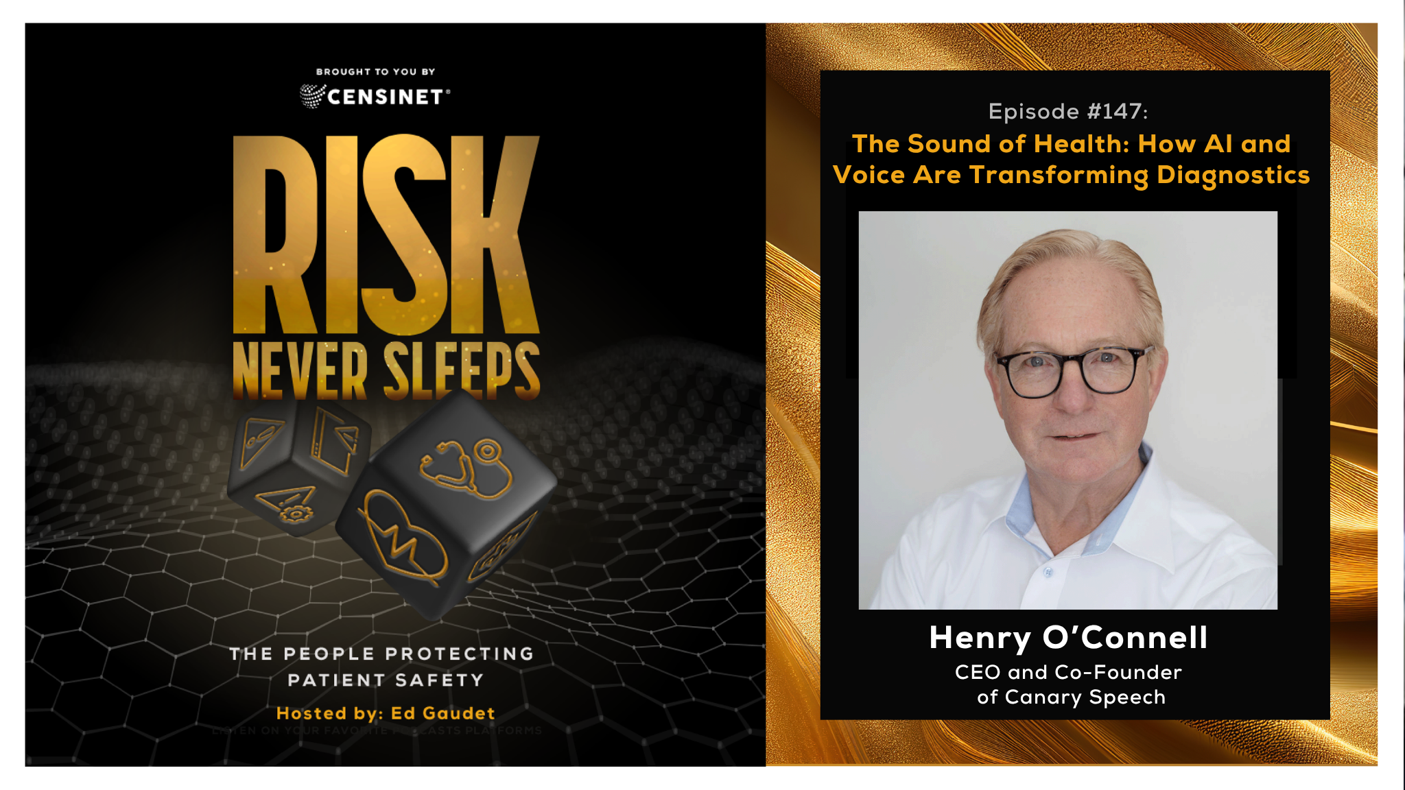 Episode #147. The Sound of Health: How AI and Voice Are Transforming Diagnostics, with Henry O’Connell, CEO and Co-Founder of Canary Speech