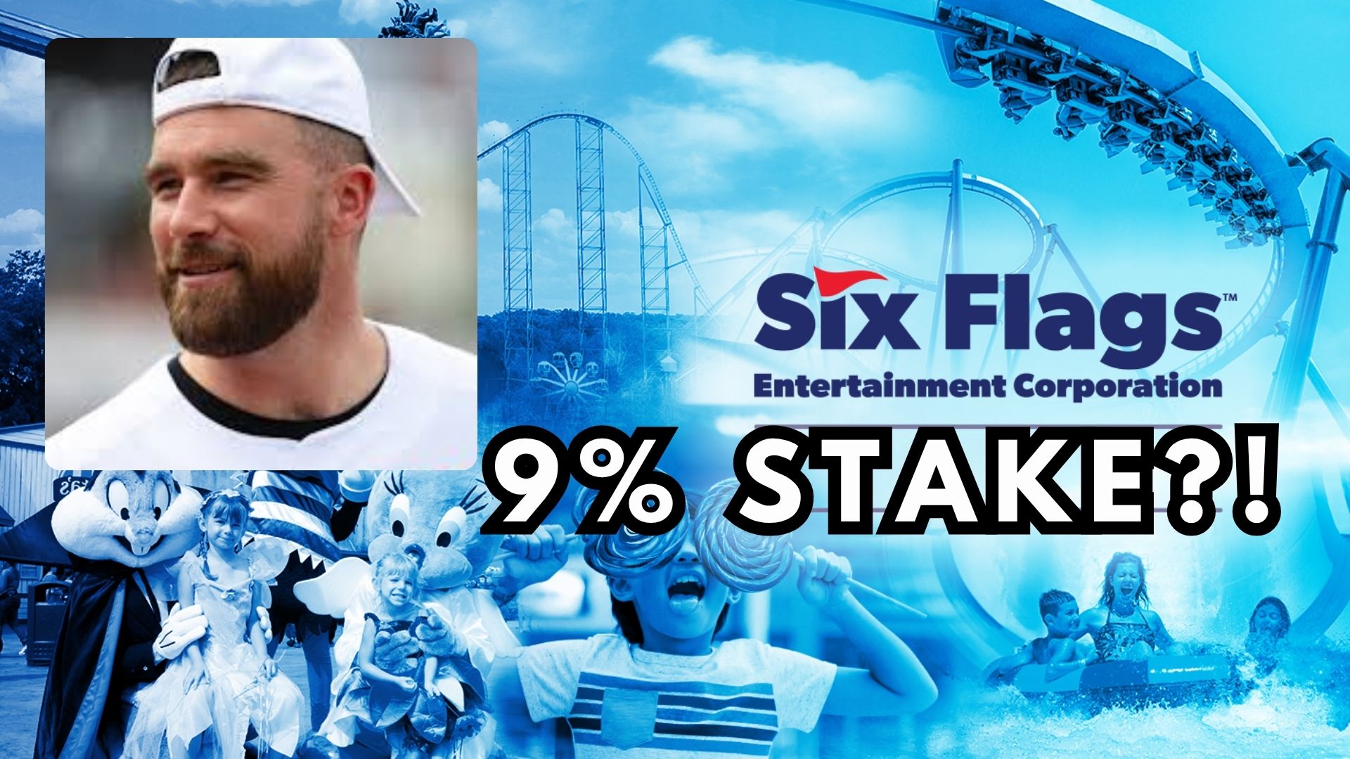 Travis Kelce Buys into Six Flags & TEA Global Experience Index