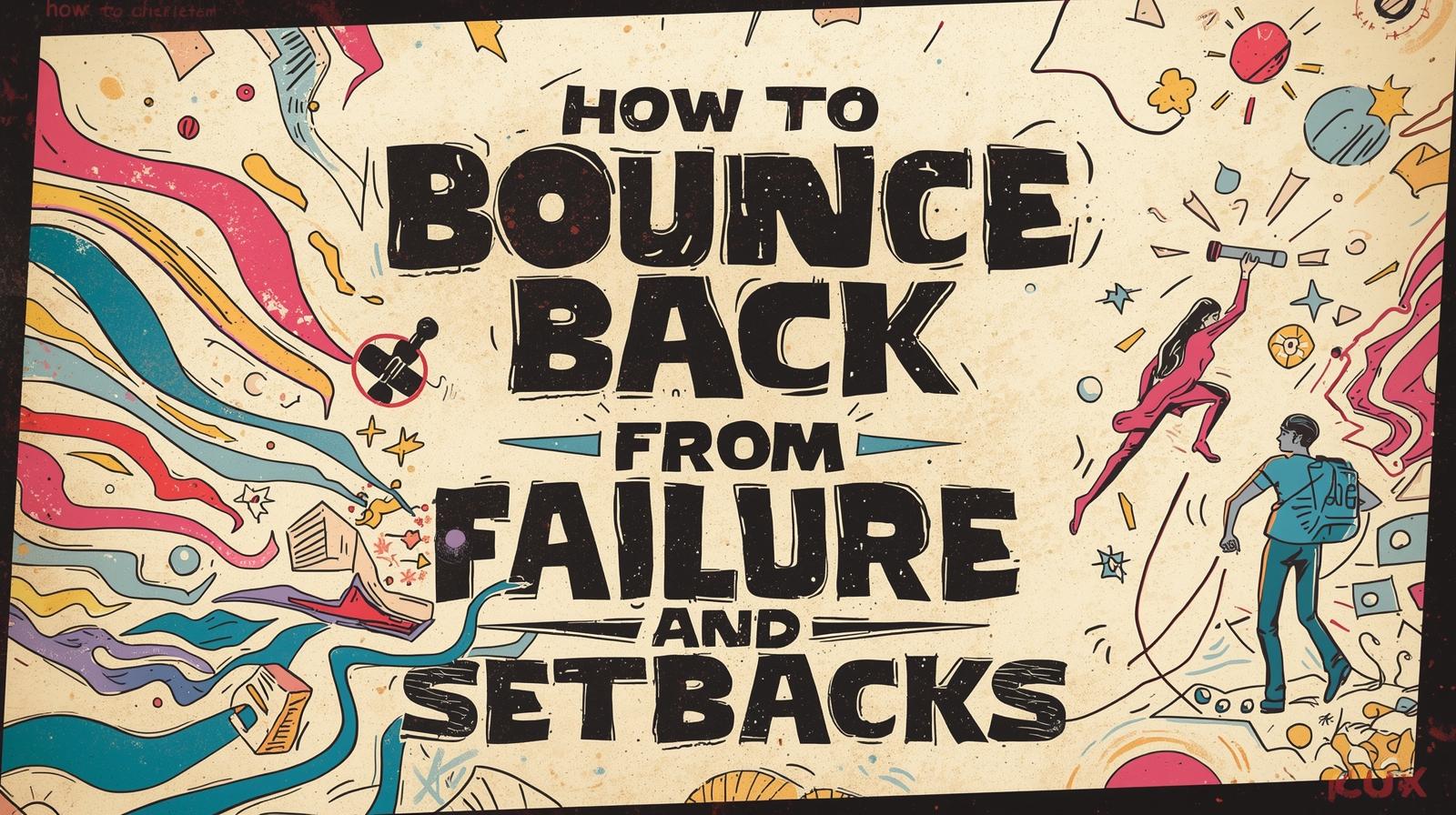 How to Bounce Back from Failure and Setbacks
