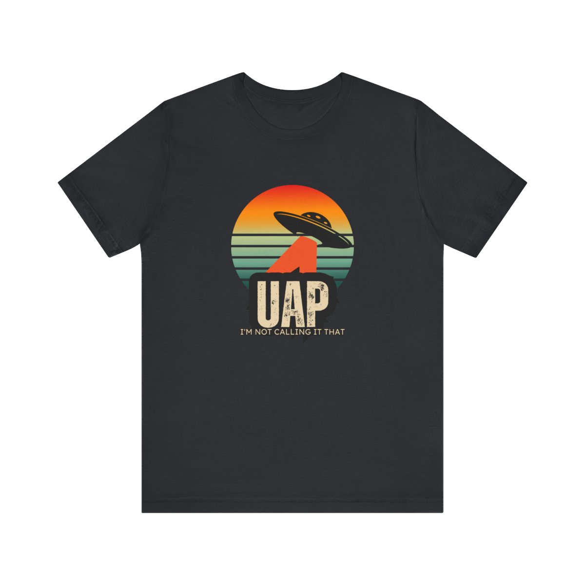 Retro UAP T-Shirt, Unisex Tee, UFO Enthusiast Shirt, Alien Graphic T-Shirt, Humor Tee, Casual Wear