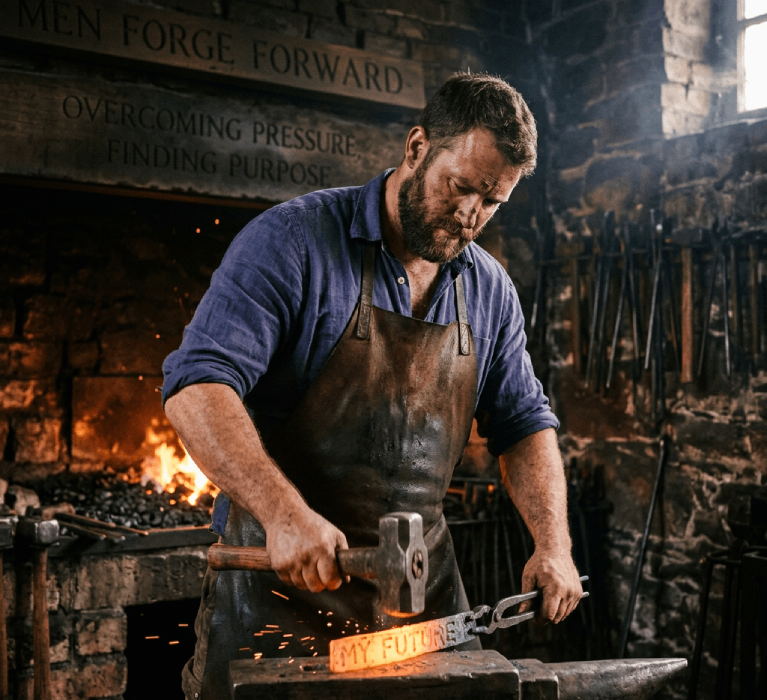 Men Forge Forward: Overcoming Pressure and Finding Purpose