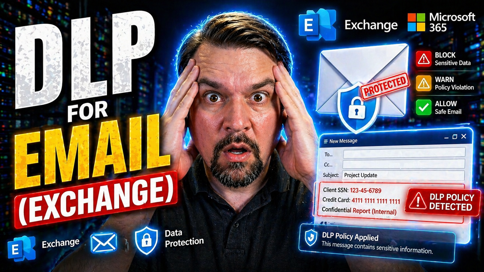 DLP for Email in Exchange: Complete Guide to Microsoft 365 Data Loss Prevention