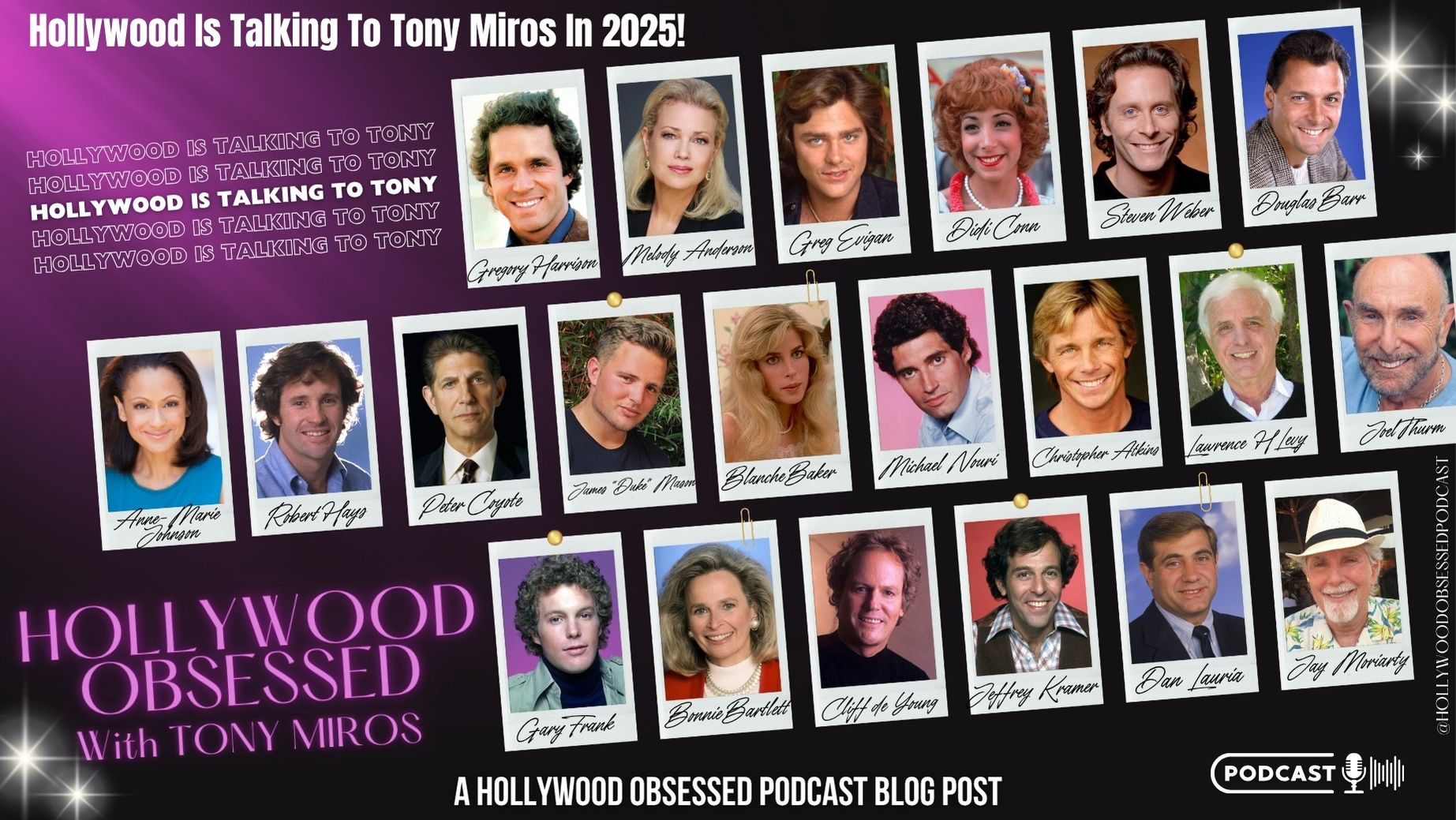 Lights, Camera, Summer! Hollywood Is Talking To Tony!