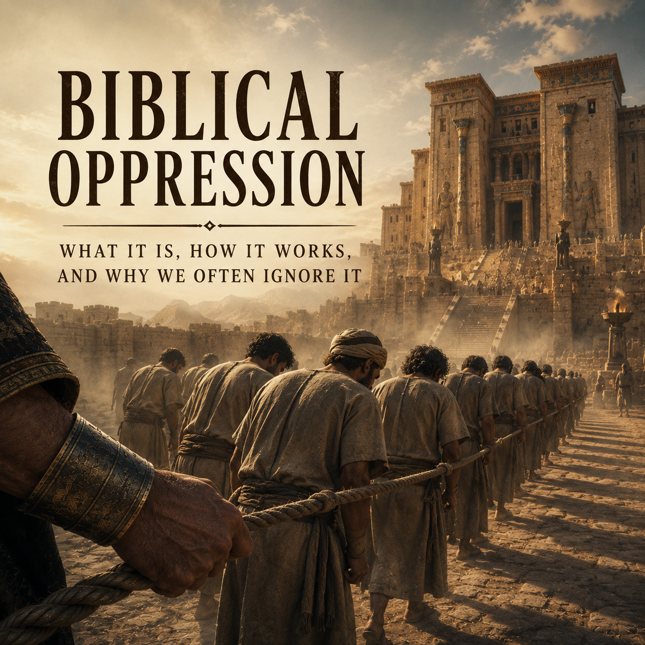 Biblical Oppression: What It Is, How It Works, and Why We Often Ignore It