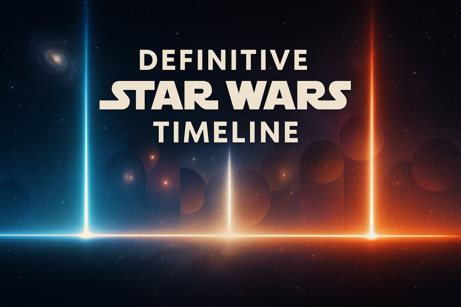 The Definitive Star Wars Timeline: How to Watch, Read, and Play the Entire Canon in Chronological Order