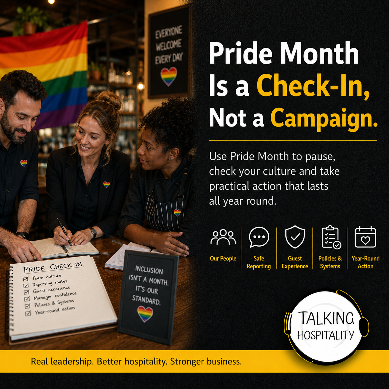 Pride Month Is a Check-In, Not a Campaign