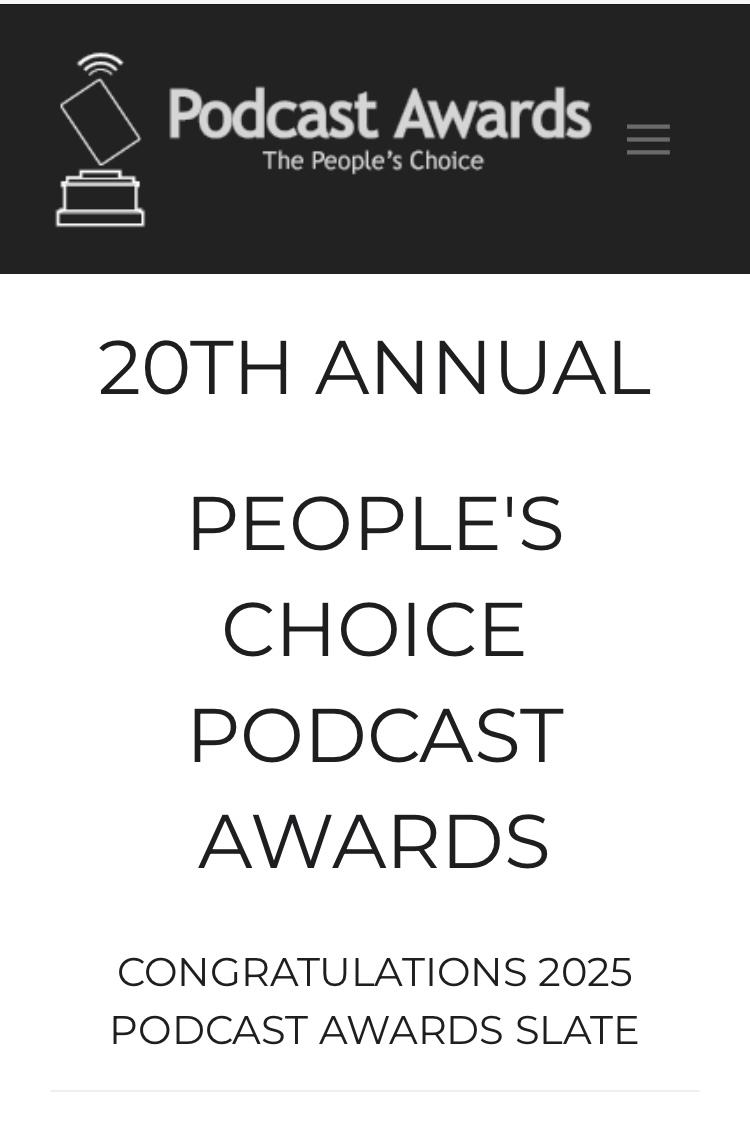 2025 Podcast Award Nomination