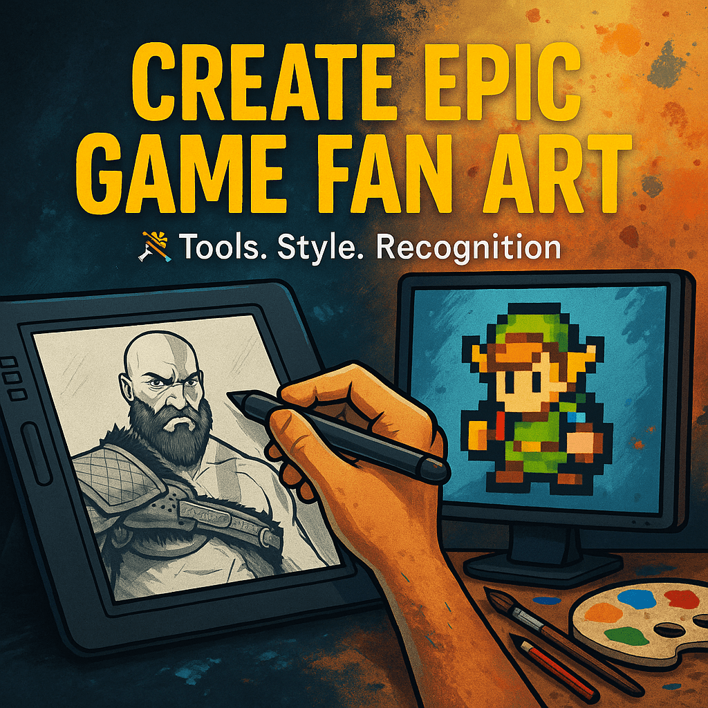 How to Create Game Fan Art