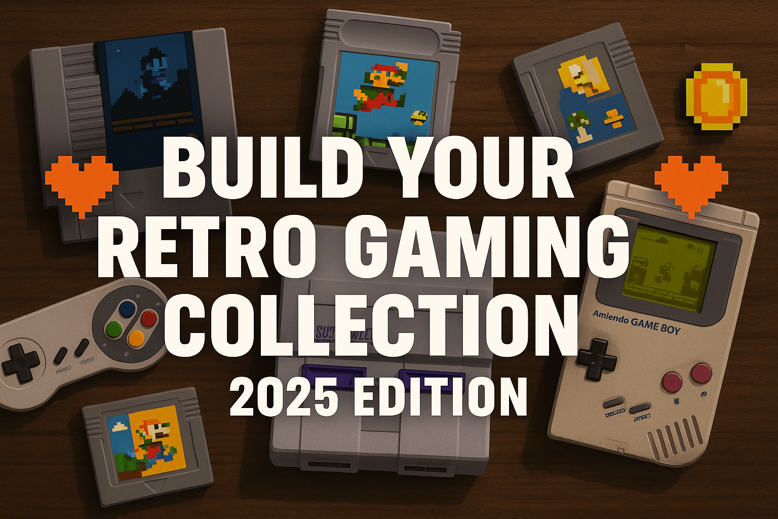How to Start a Retro Gaming Collection in 2025 – Must-Have Games, Consoles & Tips