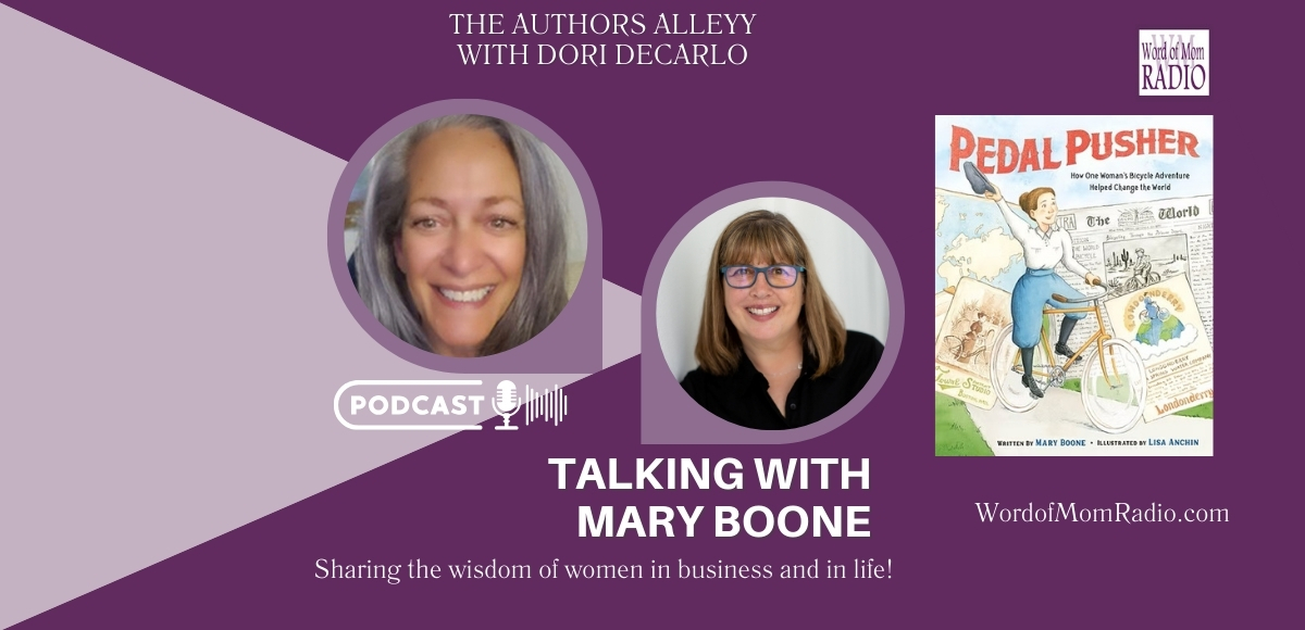 Mary Boone on The Authors Alley with Dori DeCarlo