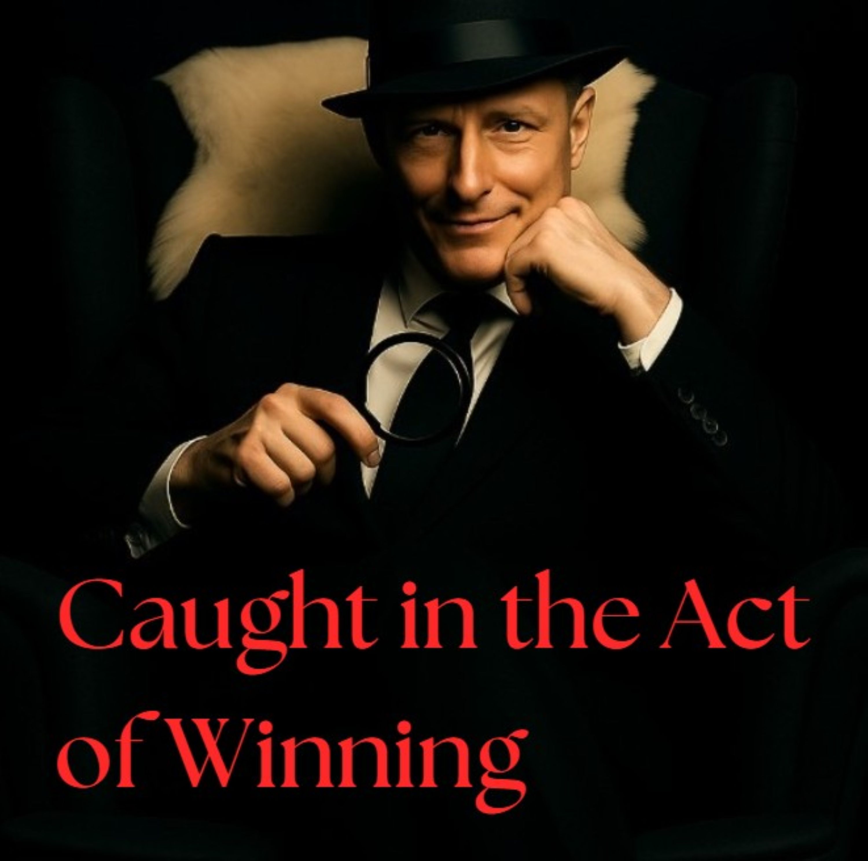 Caught in the act of winning