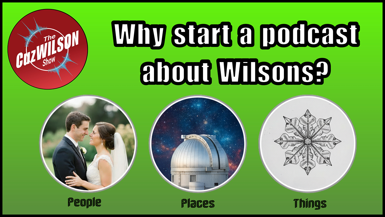 Why I started a Podcast for Wilsons