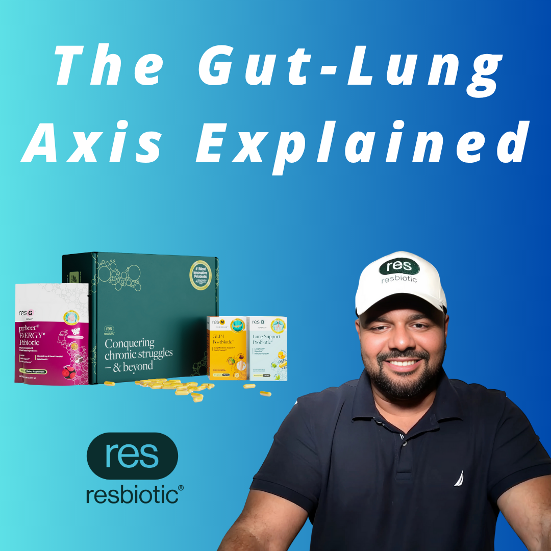 Resbiotic - The Gut-Lung Axis Explained Resbiotic - The Gut-Lung Axis Explained
