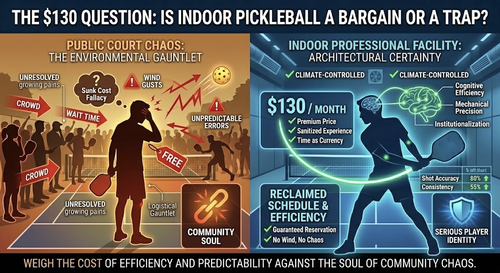 The $130 Question: Is the Indoor Pickleball Revolution a Bargain or a Trap?