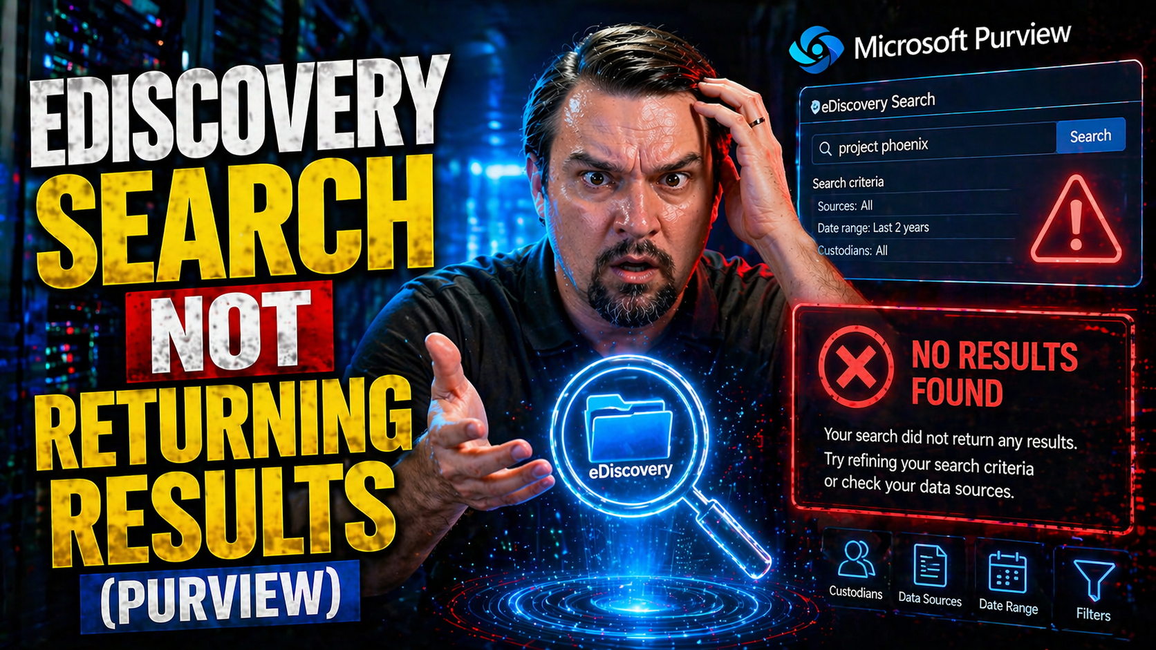 Why Is eDiscovery Search Not Returning Results in Microsoft 365?