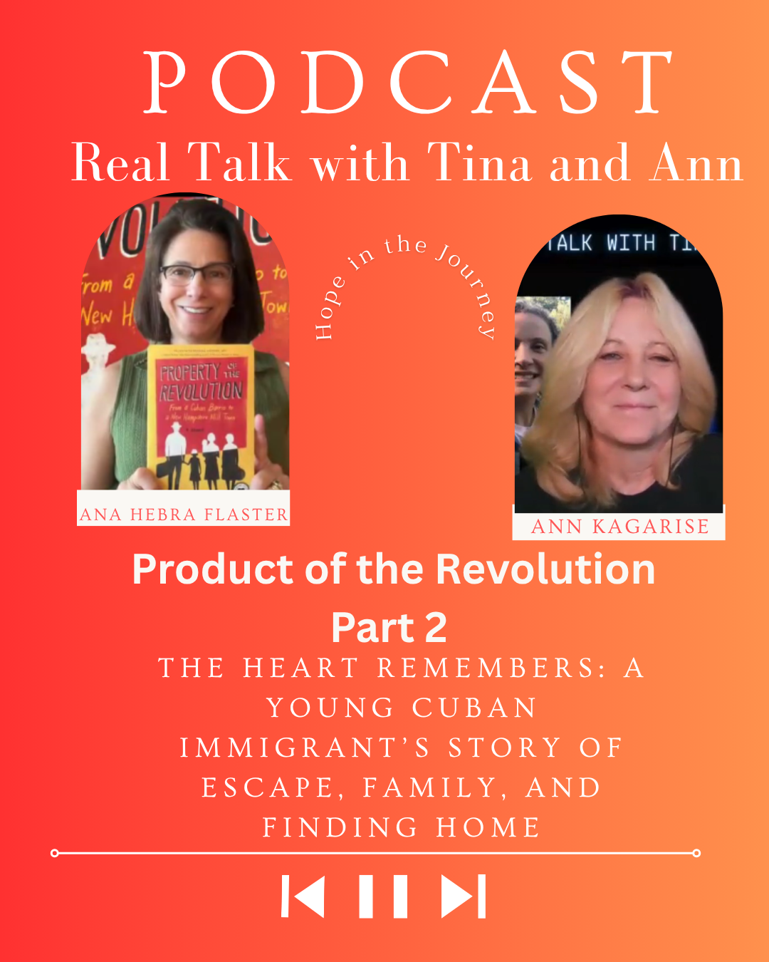 How A Young Child Witnessed Exile And Turned Pain Into Power: Ana Hebra Flaster's Story Part 2
