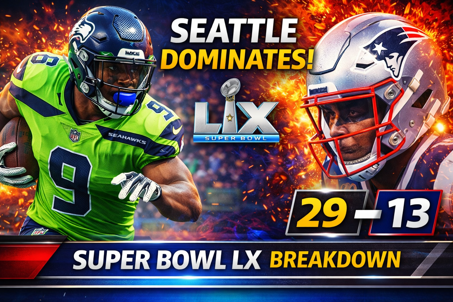 Super Bowl Breakdown: Worst Super Bowl Ever? Seattle Dominates With Elite Defense & Today Starts the  Worst Stretch On The Sports Calendar. How To Survive It