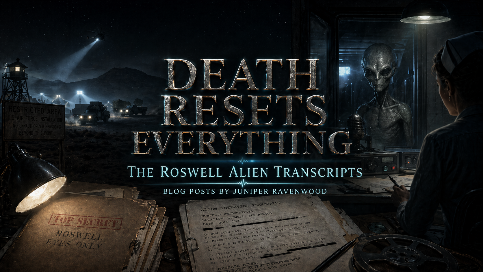 Death Resets Everything: Roswell Alien Transcripts