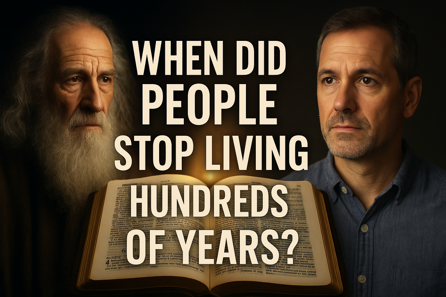 When Did People Stop Living Hundreds of Years?